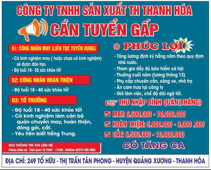 lĩnh vực hoạt động